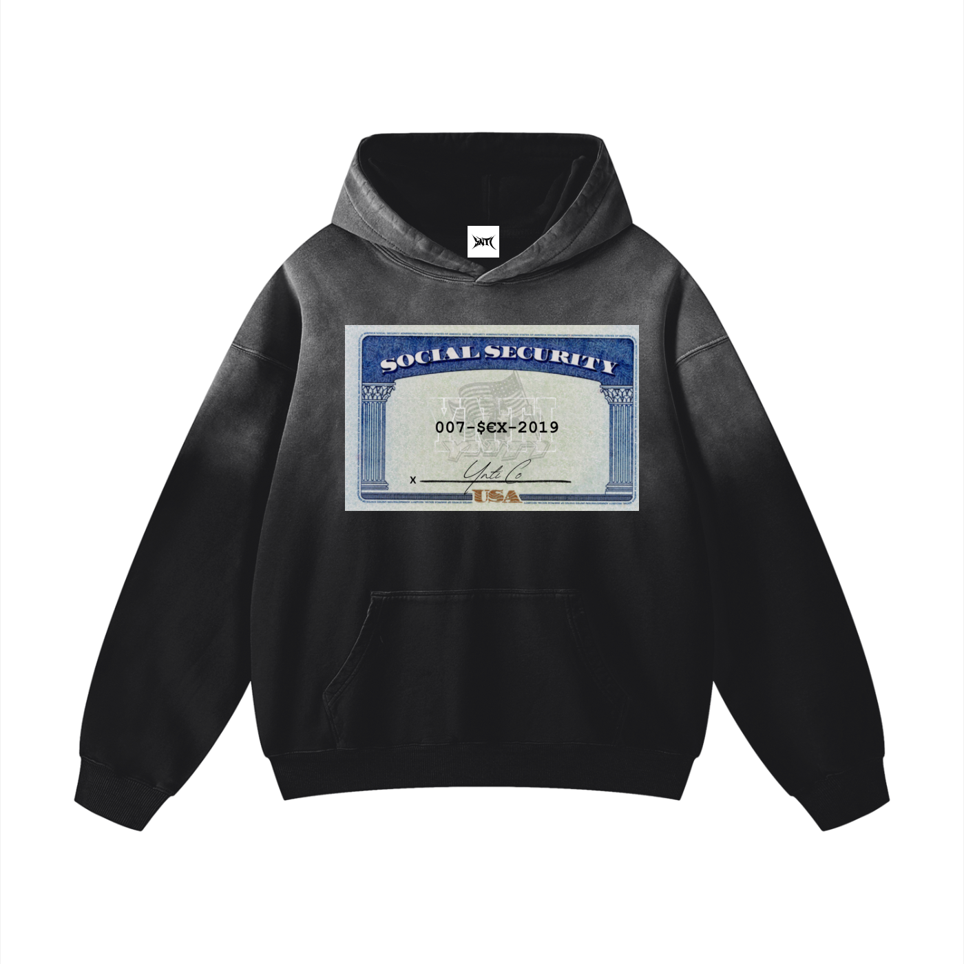 Heavyweight Sunfade Oversized Hoodie