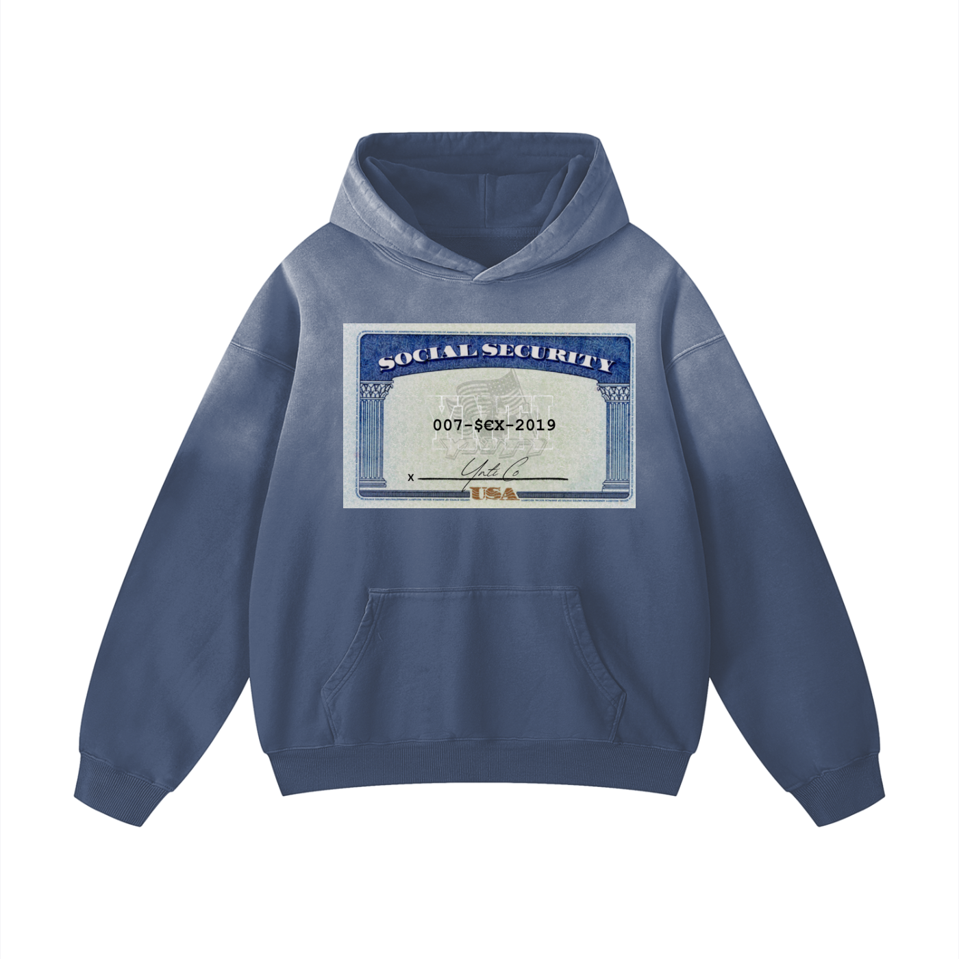 Heavyweight Sunfade Oversized Hoodie