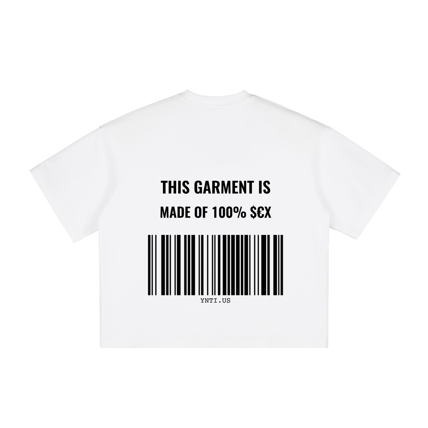 “$€X CURRENCY” Box T-Shirt